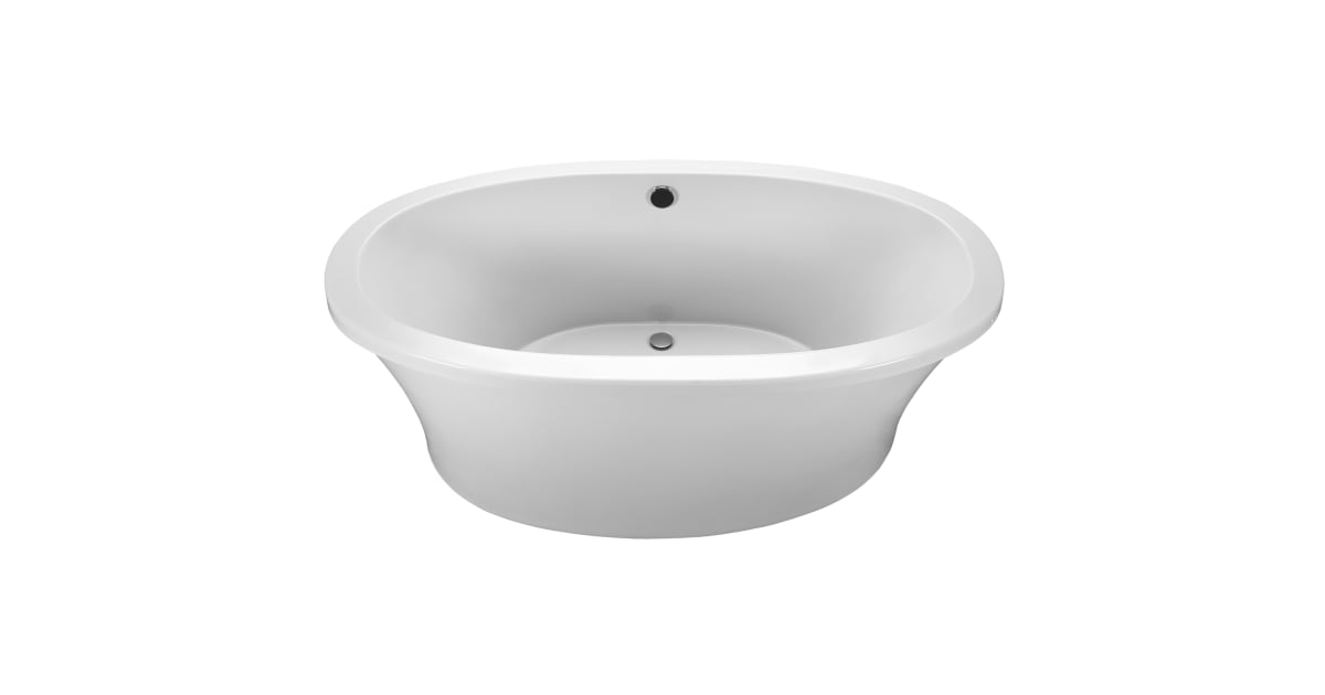 MTI Baths MBSOFS6636AWH Basics 66" Oval Free Standing