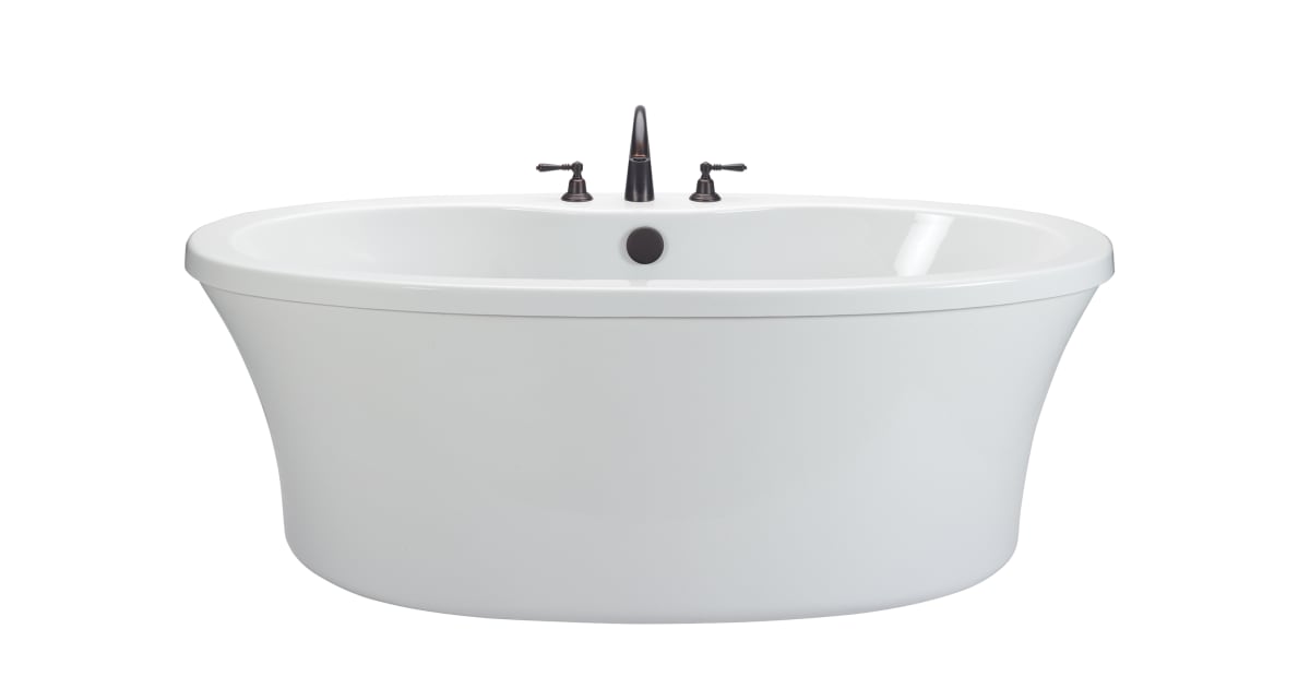 MTI Baths MBSOFSX6636AWH Basics 66" Above Floor Rough In