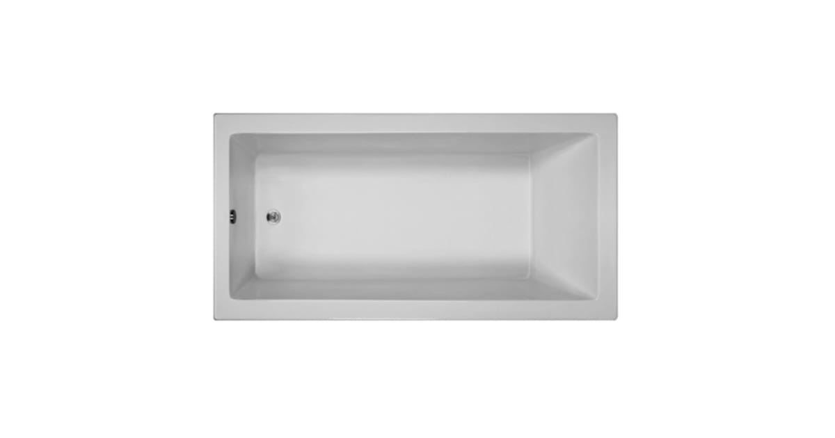 MTI Baths MBWCR6636WHDI Drop In Acrylic Soaking Tub with