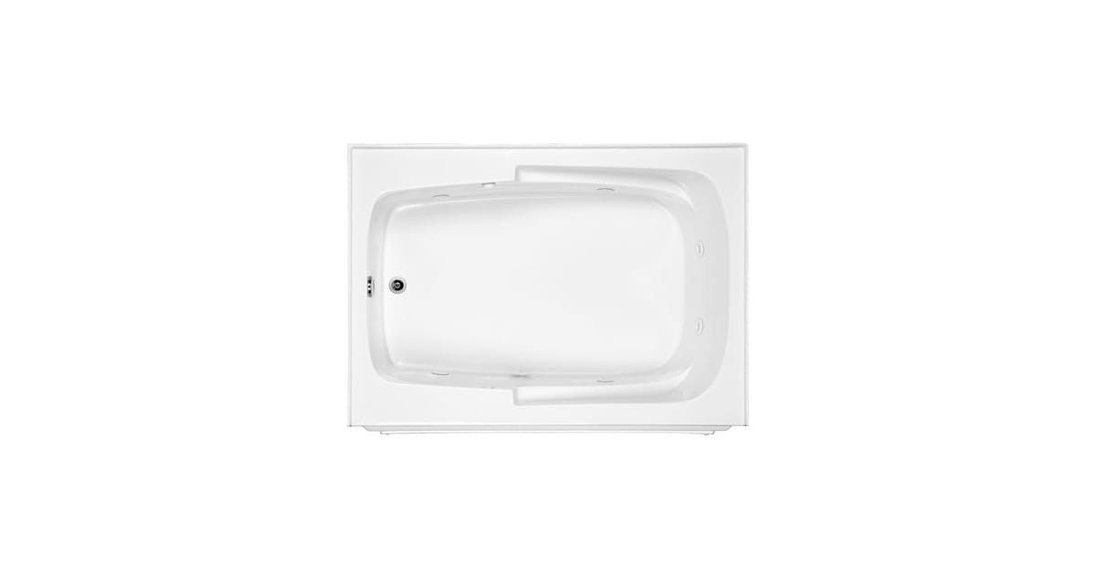 MTI Baths MBWIS6042WHRH Three Wall Alcove Acrylic