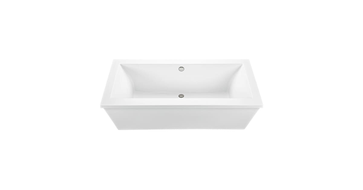 MTI Baths S100WH Andrea 10 72" Freestanding Acrylic