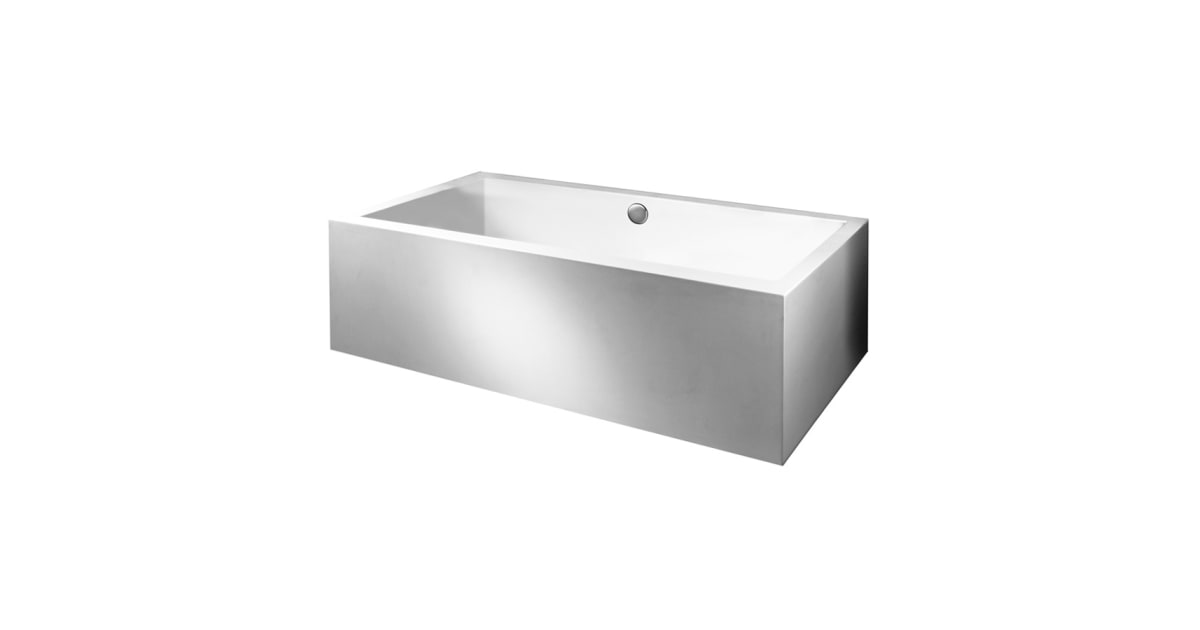 MTI Baths S106ASCULPT4 Andrea16 72" Free Standing Acrylic