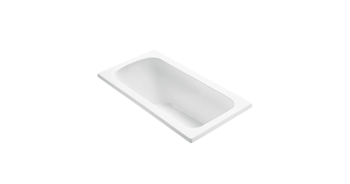 MTI Baths S55WHUM Sophia 1 60" Undermount Acrylic