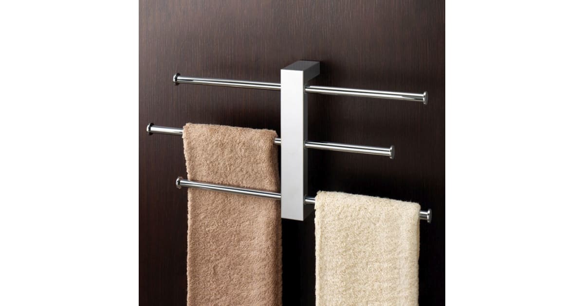 Gedy 7630-13 By Nameek's Bridge Polished Chrome Wall Mounted Towel