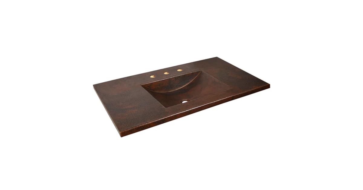 Native Trails Vnt3622 Cozumel 36 1 2 Copper Vanity Top