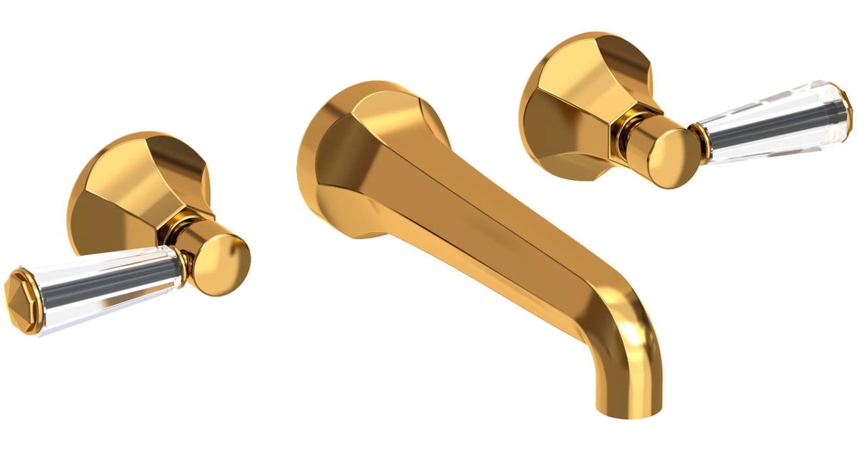 Newport Brass 3-1231-034 Metropole 1.2 GPM Wall Mounted Widespread ...