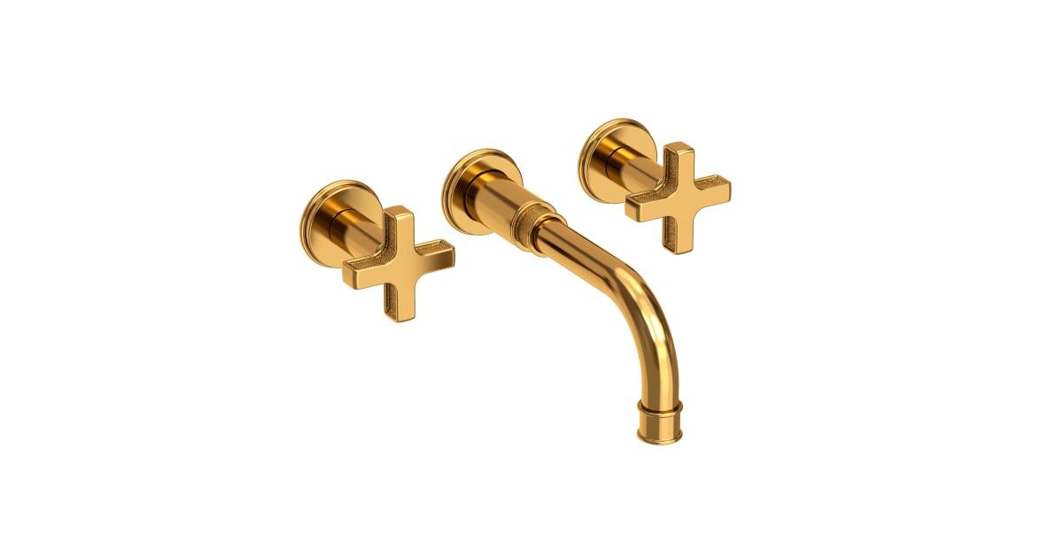 Newport Brass 3-3281-034 Griffey 1.2 GPM Wall Mounted Widespread ...