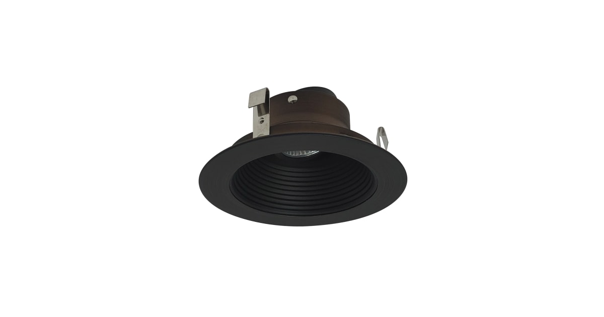 Nora Lighting NL410BZ 4" Baffle Recessed Trim with Ring