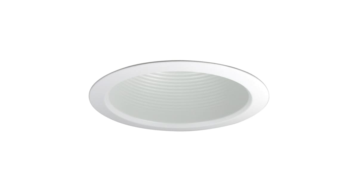 Nora Lighting NTM513W 5" Baffle Recessed Trim