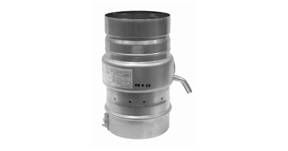 Noritz DT4-V 4 Diameter Drain Tee for Stainless Steel | Build.com