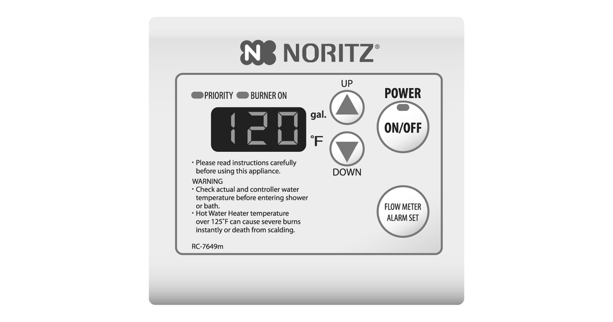 Noritz RC-CORD10 Remote Controller Cord 10 Ft 