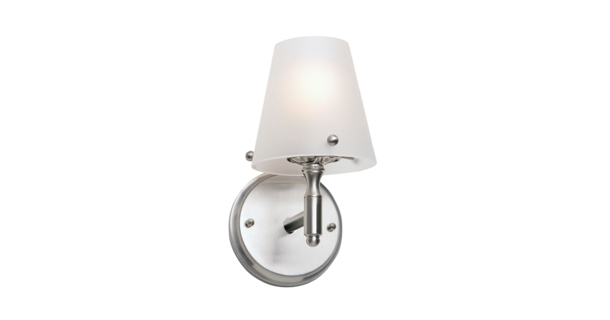 Norwell Lighting 8001BNFR Arlington 11" Tall Single