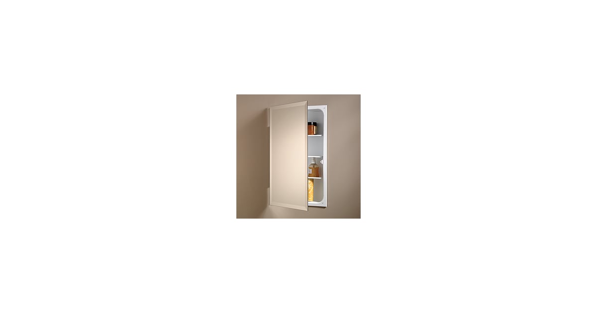 NuTone 935P34WH Single Door Recessed Medicine with
