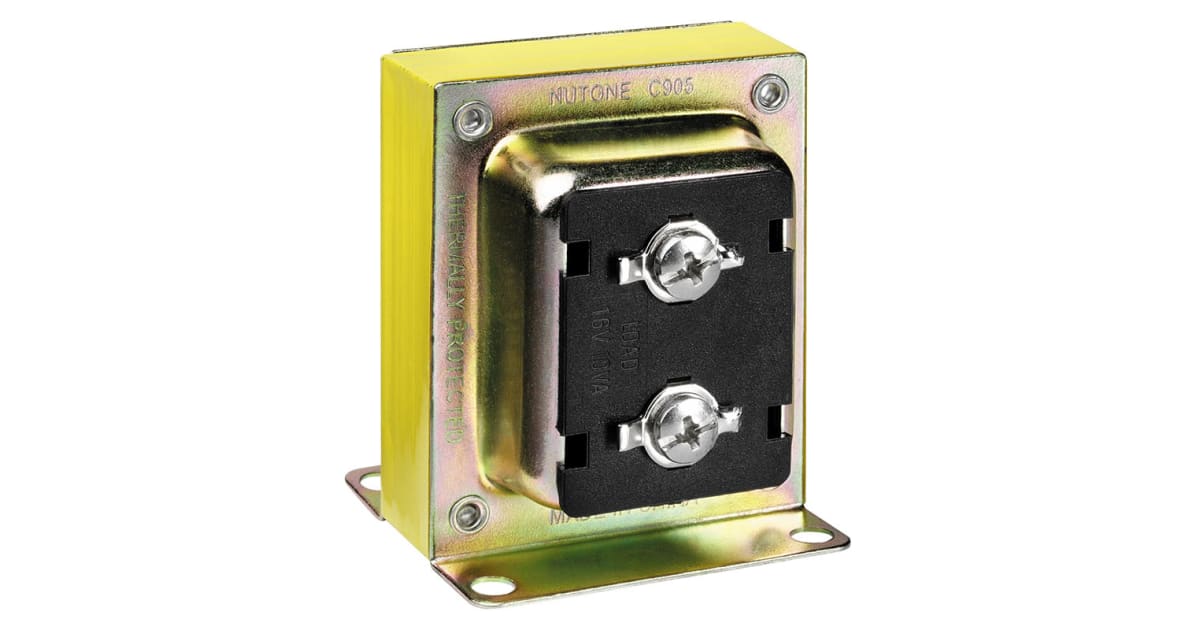 NuTone C905 16 Volt 10VA Door Chime Transformer