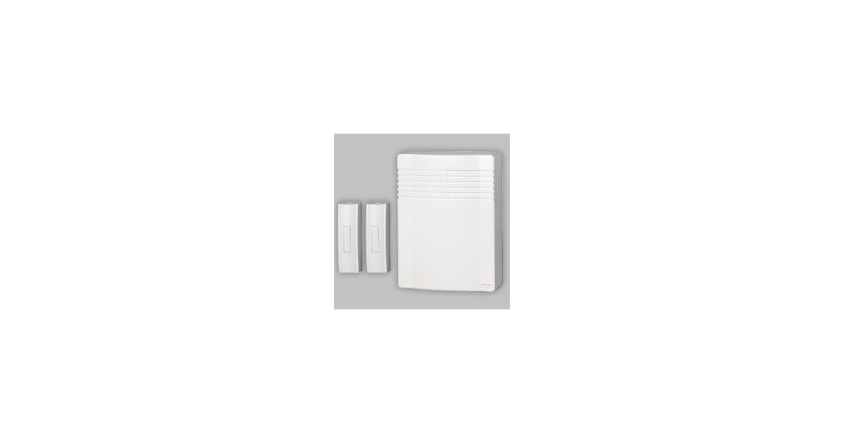 NuTone LA522WH Battery Operated Wireless Door Chime