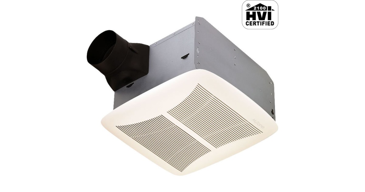 NuTone QTREN110 110 CFM 1.3 Sone Ceiling Mounted
