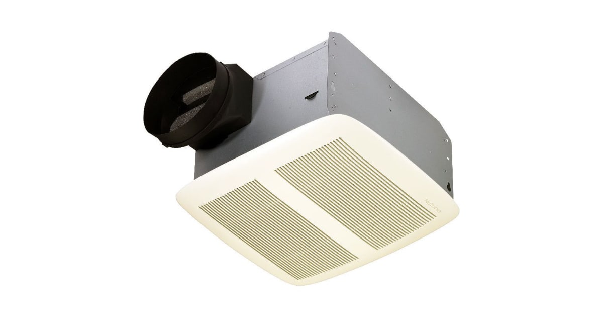 NuTone QTXEN110 110 CFM 0.7 Sone Ceiling Mounted Energy