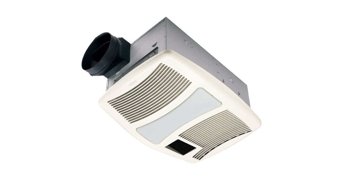 NuTone QTXN110HFLT 110 CFM 0.9 Sone Ceiling Mounted HVI