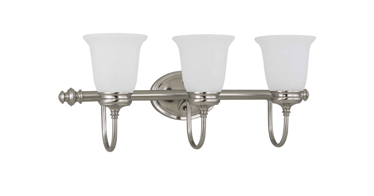 Nuvo Lighting 60/2834 Three Light Reversible Lighting 26" Wide Bathroom ...