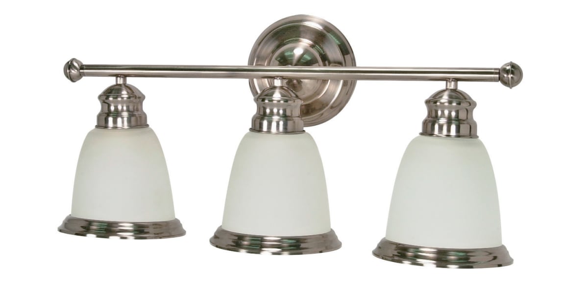 Nuvo Lighting 60/508 Three Light Reversible Lighting 22" Wide Bathroom ...