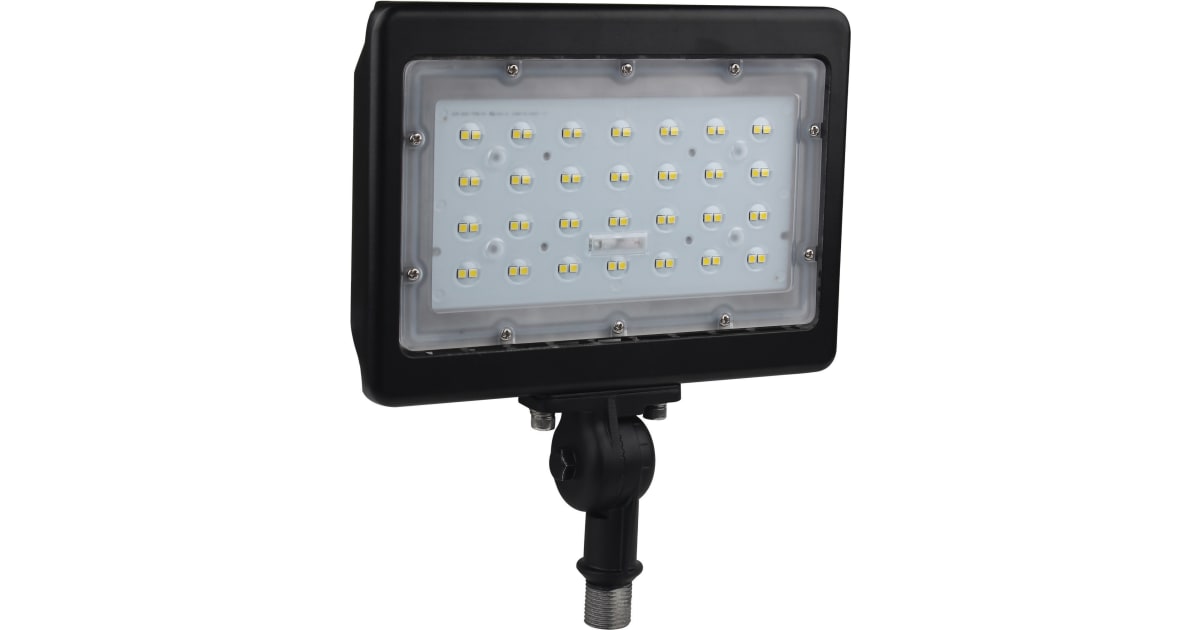 5717-Lumen 50-Watt Bronze Hardwired LED Flood Light 5717-Lumen 50-Watt Bronze Hardwired LED Flood Light