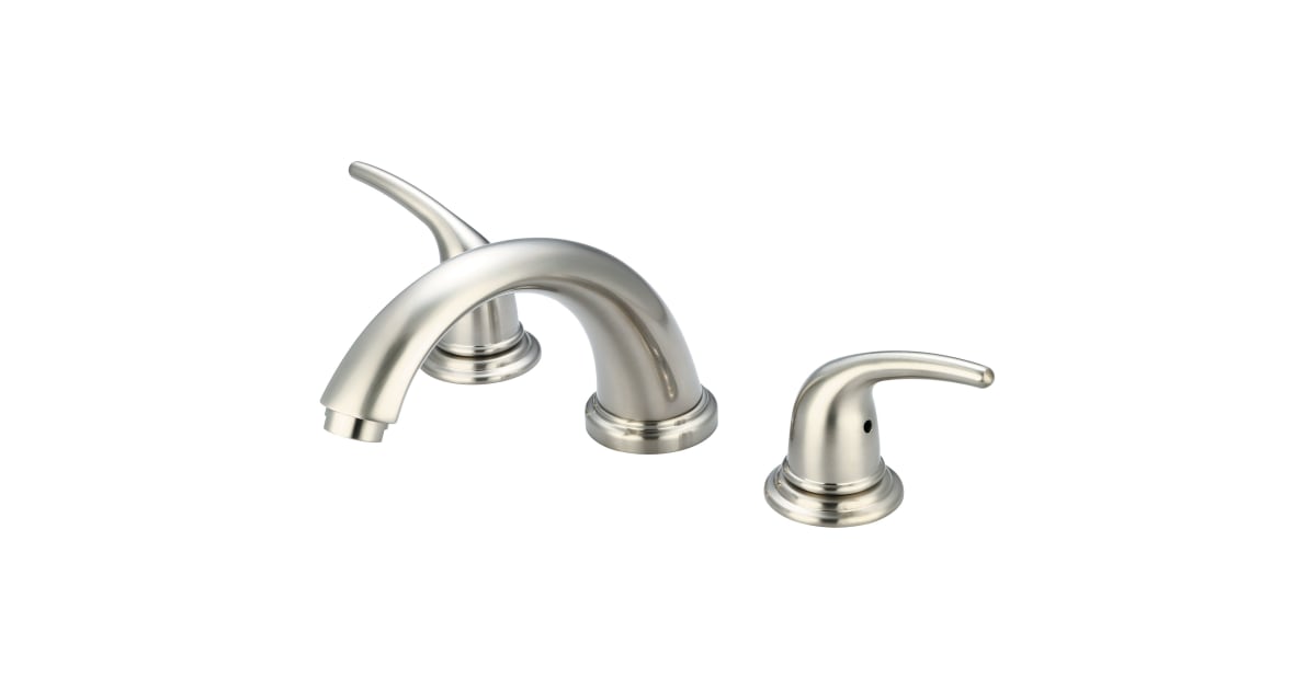 Olympia Faucets P1141TBN Accent Deck Mounted Roman Tub