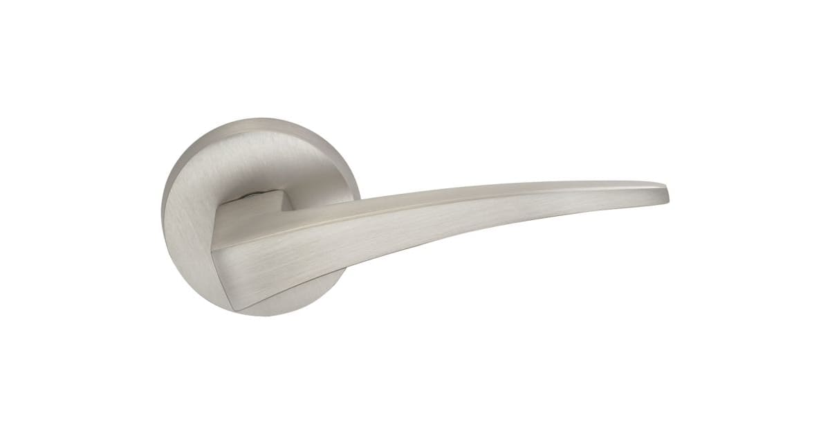 Omnia 227M/38.PR15 Privacy Door Lever Set with 227 Style