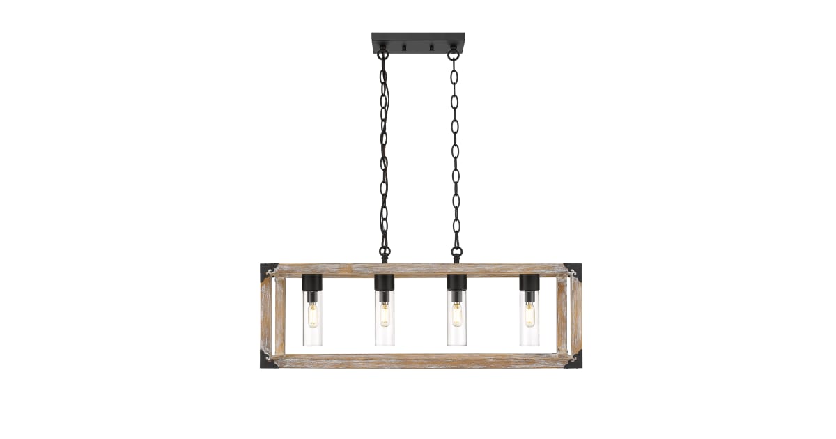 Ove Decors 15LPEWINC30PWDKY Winchester 4 Light 30" Wide