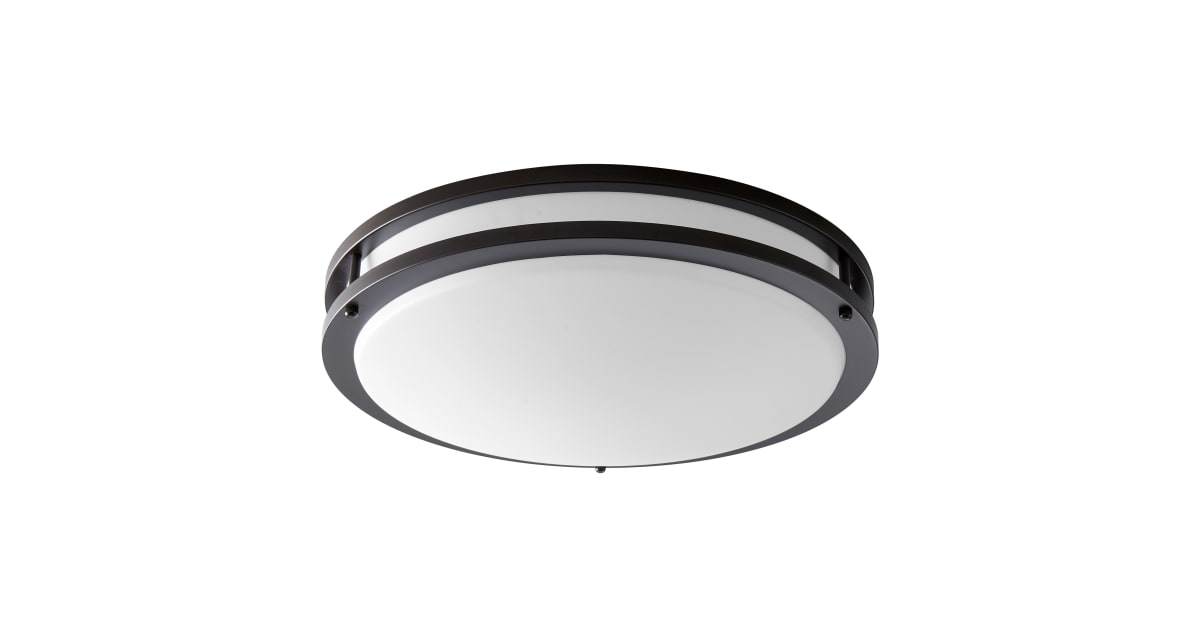 Oxygen Lighting 3-619-22 Oracle 18" Wide Convertible Single Light Flush ...