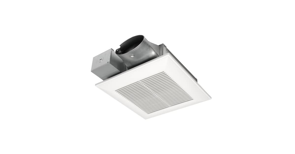 Panasonic FV-0810VSS1 100 CFM 1.3 Sone Ceiling Mounted | Build.com