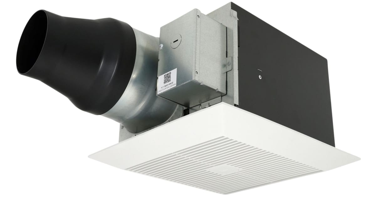 Panasonic WhisperGreen Select Pick-A-Flow 110/130 or 150 CFM Bathroom  Exhaust Fan Flex-Z Fast Install bracket + 6 in. Duct Adapter FV-1115VK3 -  The 