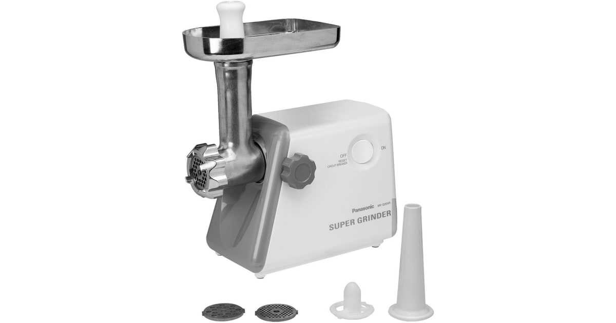 Panasonic MKG20NRW Heavy Duty Meat Grinder with Circuit