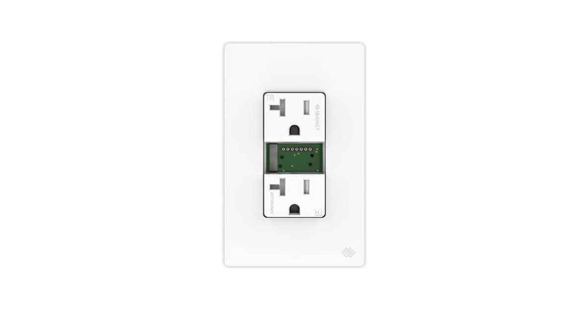 Panasonic R1020SWA Swidget 20 Ampere Electrical Outlet With Wi-Fi ...