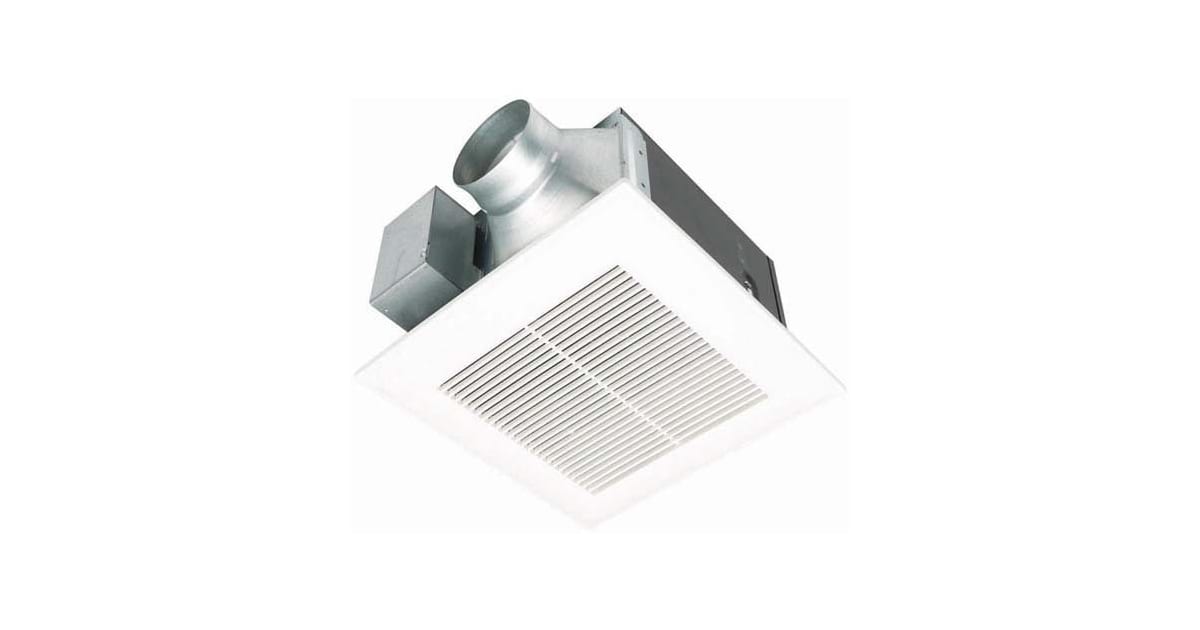 Panasonic FV-08VKS3 WhisperGreen 80 CFM 0.3 Sone Ceiling Mounted