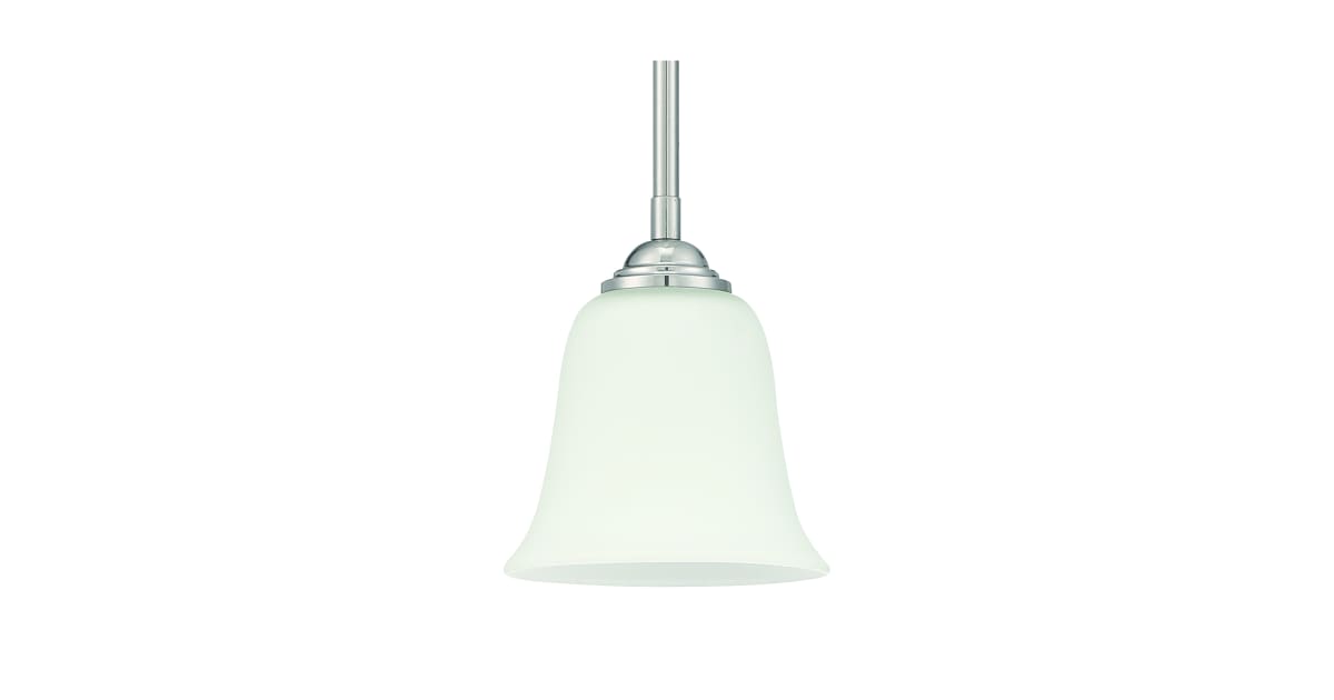 Park Harbor PHFPL1041BN Sedley Single Light 6" Wide Mini Pendant ...