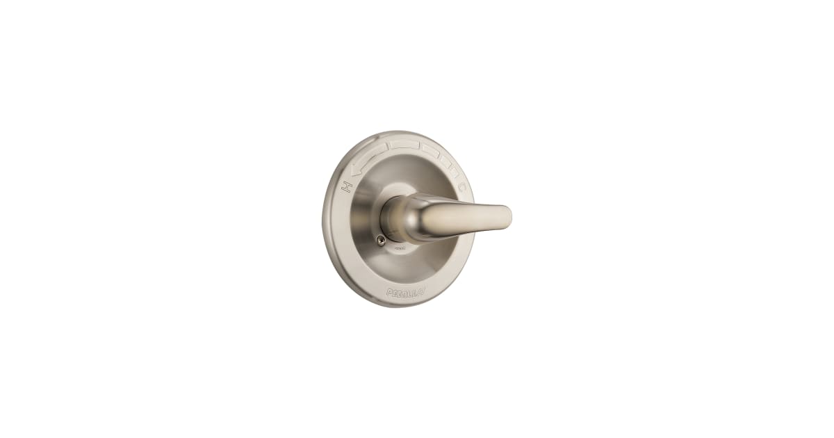 Peerless Claymore Single-Handle Shower Faucet Trim Kit in Brushed