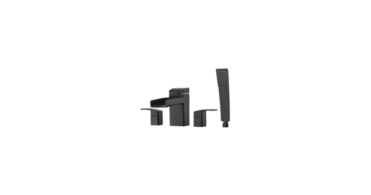 Pfister LG6 4DFB Kenzo Deck Mounted Roman Tub Filler with Build
