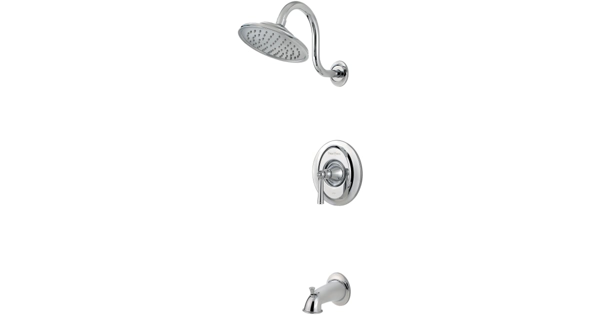 Pfister LG898GLC Saxton Tub and Shower Trim Package with