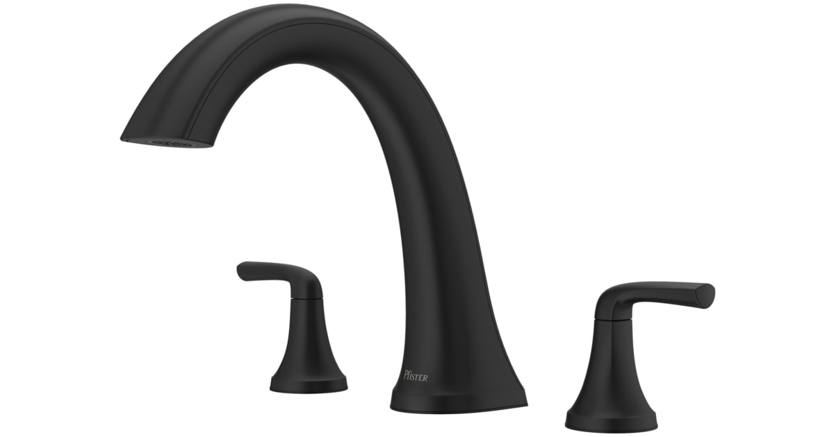Pfister RT6-5MCAB McAllen Deck Mounted Roman Tub Filler | Build.com