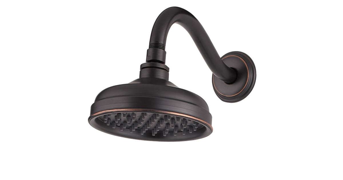 Pfister 015M95Y 6" Marielle Rain Shower Head with Shower