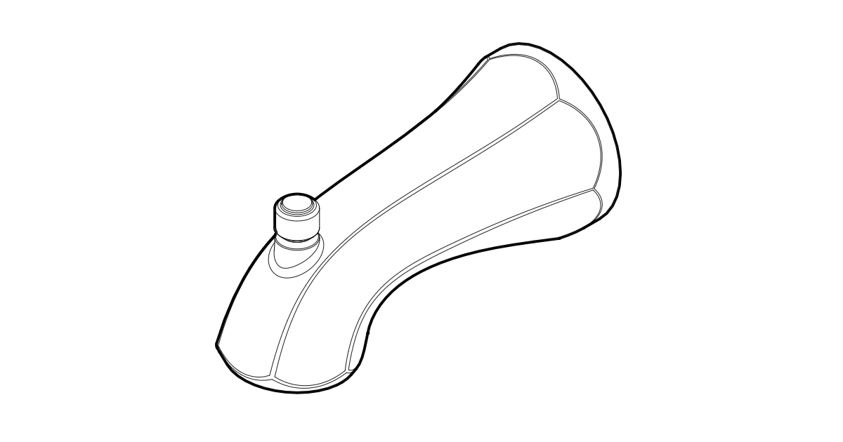 Pfister 920146J Tub Spout with Diverter