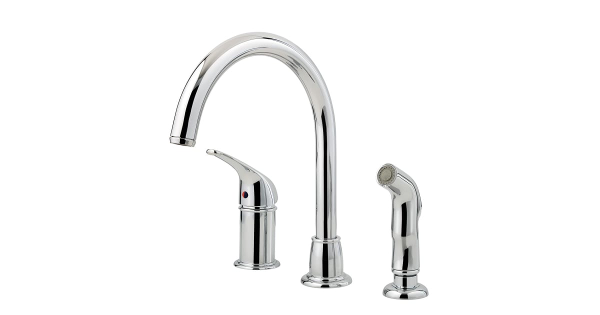 Pfister F-WK1-680C Classic Kitchen Faucet with Sidespray | Ferguson Home