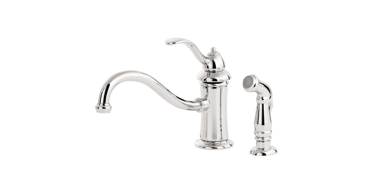 Pfister GT34-4TCC Marielle Kitchen Faucet with Flex-Line | Build.com