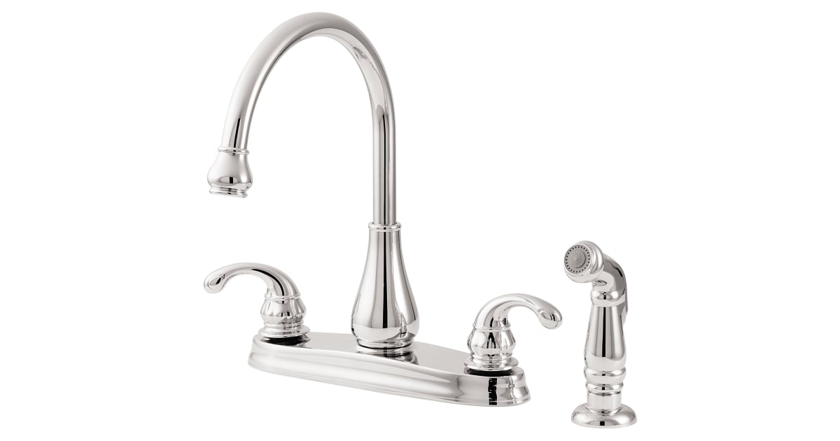 Pfister T364DCC Treviso Kitchen Faucet with Sidespray