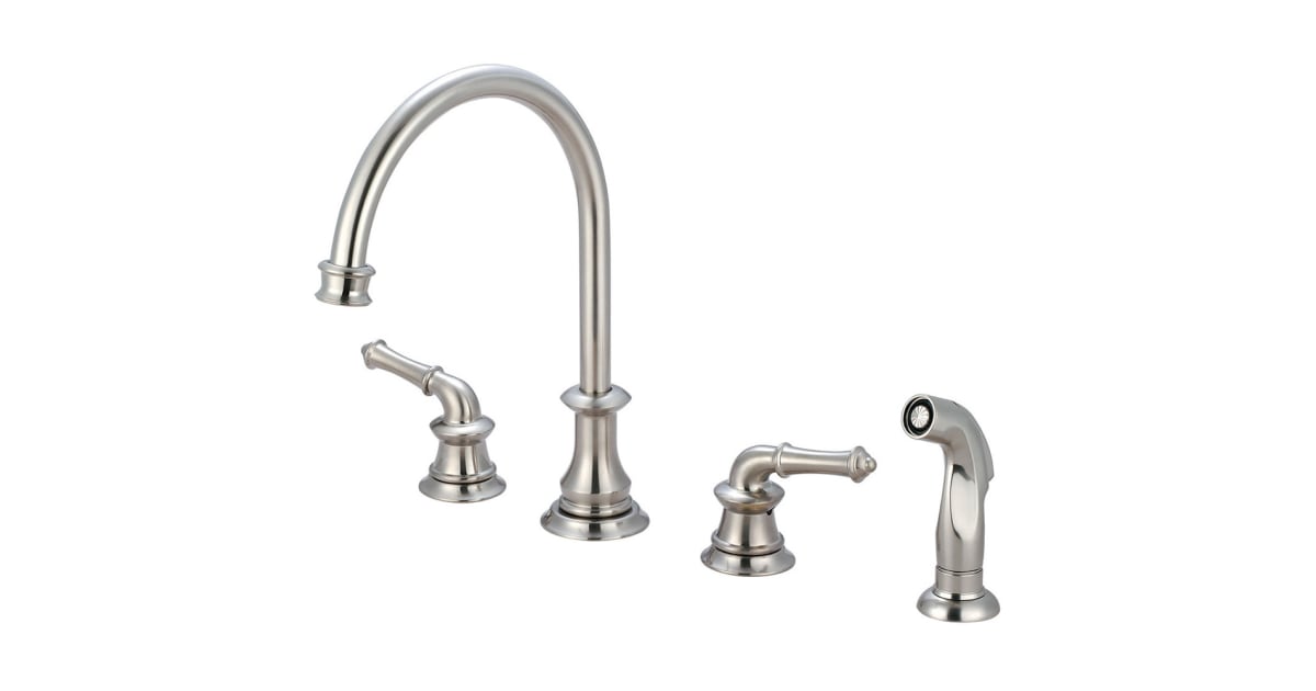 Pioneer Faucets 2DM201BN Del Mar 1.5 GPM Widespread