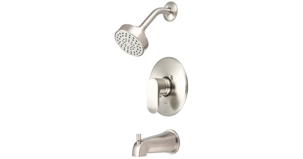 Pioneer Faucets P2330TBN i1 Tub and Shower Trim Package