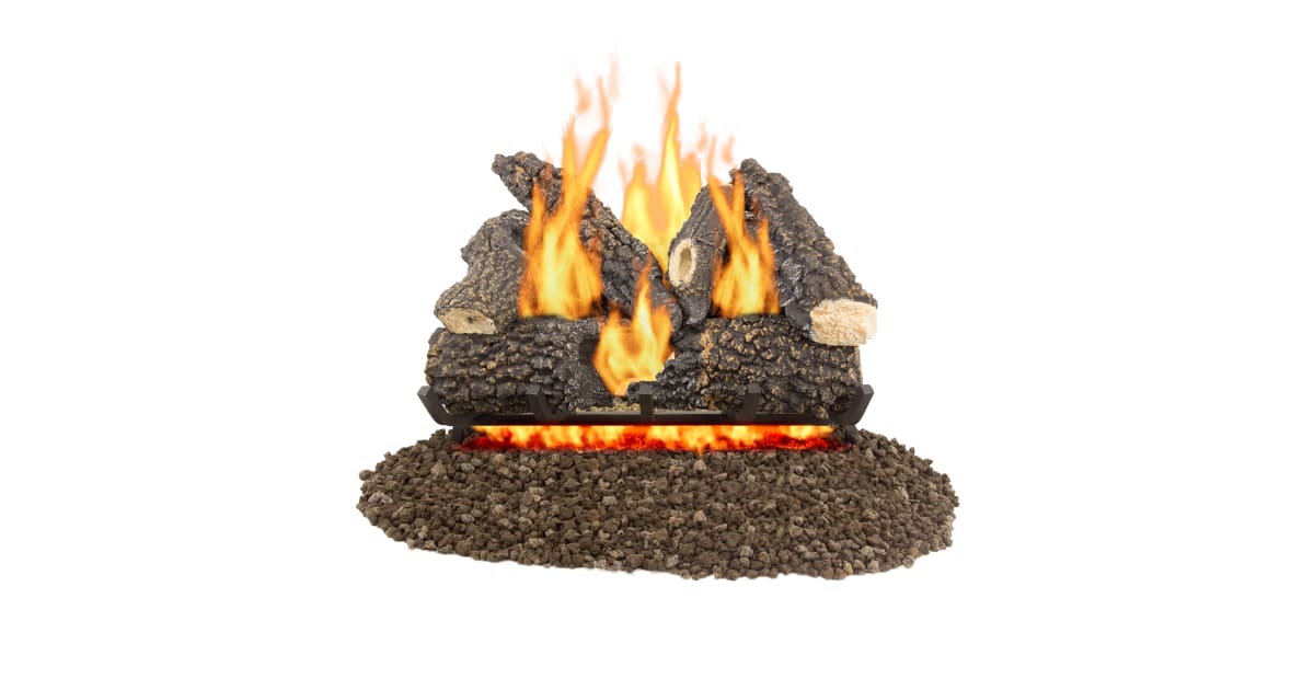Pleasant Hearth VL-AA24D Arlington Ash 24 Inch Vented Gas | Build.com