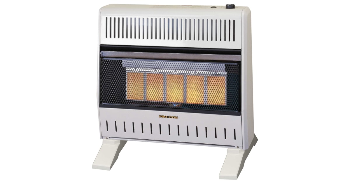 ProCom MNSD5TPA-BB 30,000 BTU Dual Fuel Infrared Space | Build.com