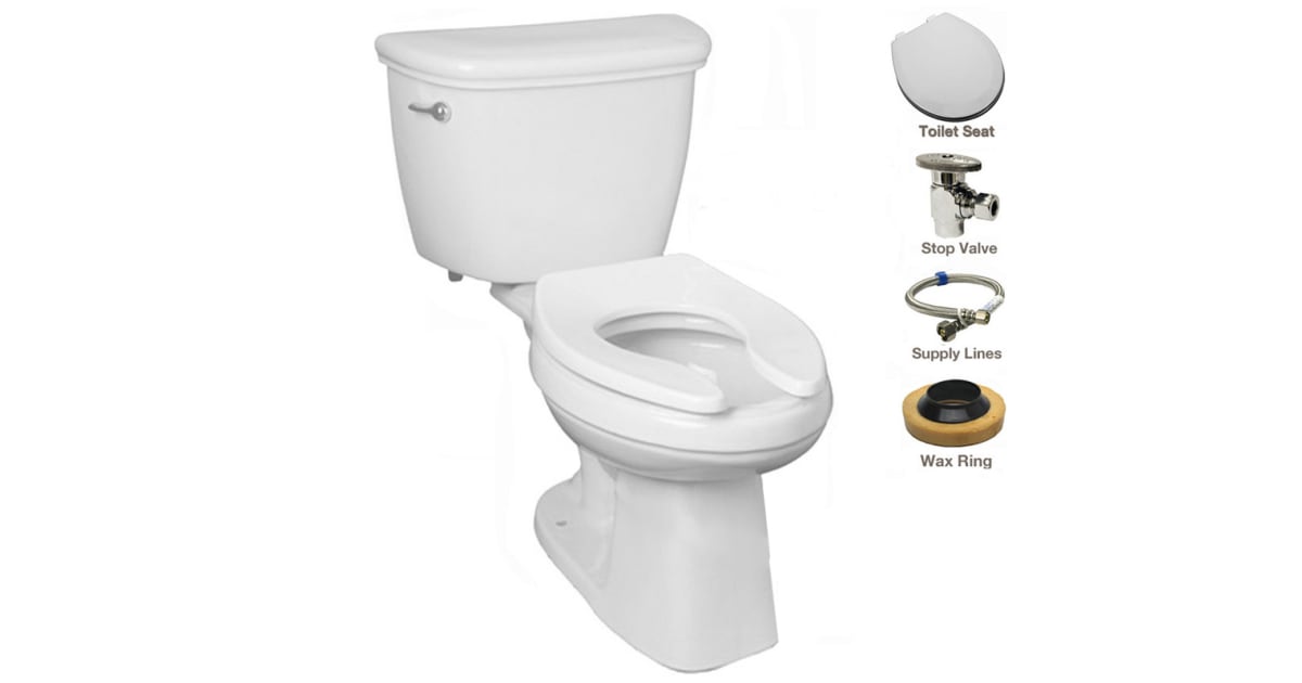 PROFLO PF1700BBHE High Efficiency Elongated Toilet Bowl Only - Traditional - Toilets - By - View #5