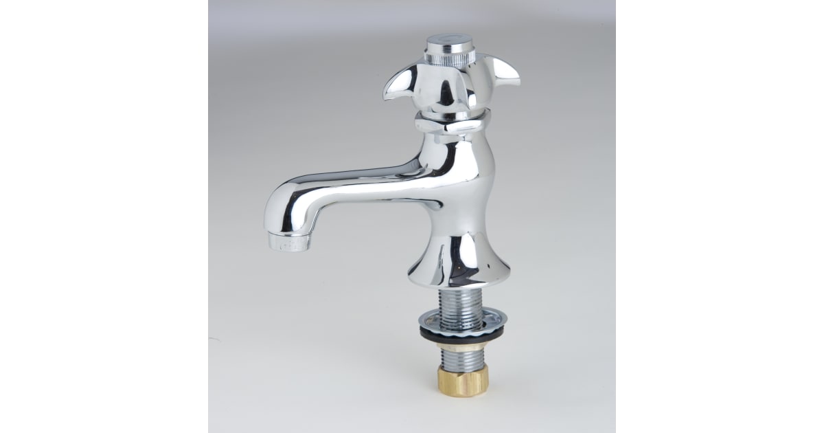 PROFLO Single Handle Self Closing Laundry Faucet with